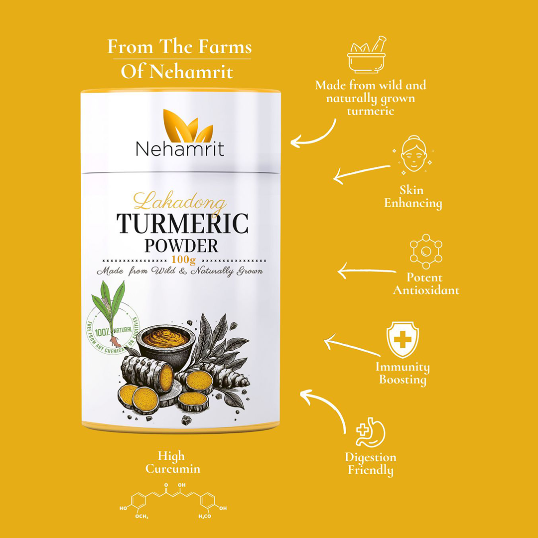 Lakadong Turmeric Powder